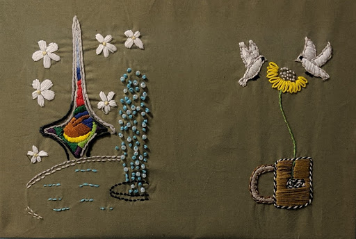 Esraa's embroidery