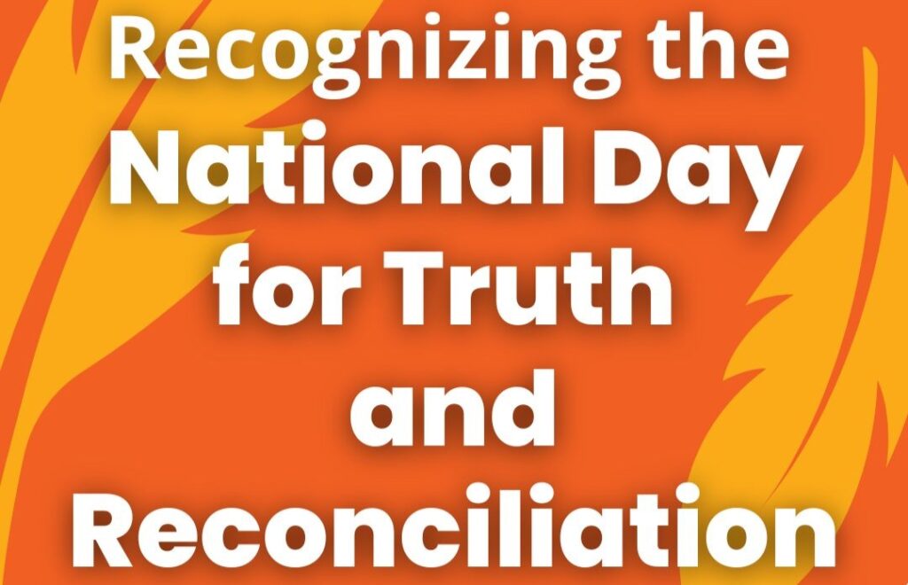Recognizing the National Day for Truth and Reconciliation