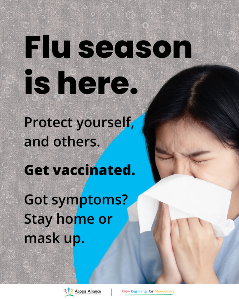 Flu season is here.