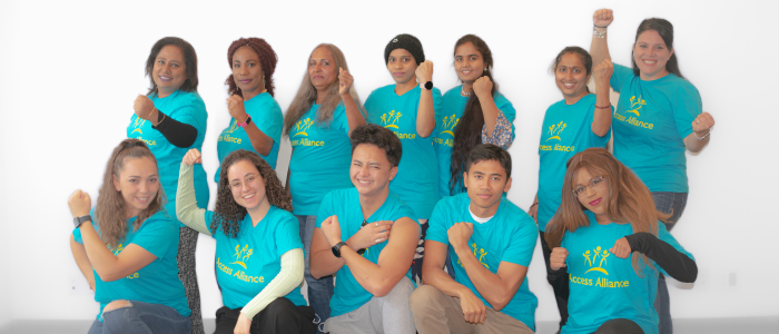 Access Alliance Vaccine Ambassadors group picture from 2022